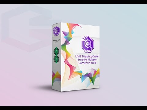 LIVE Shipping/Order Tracking  Multiple Carriers  - Prestashop module