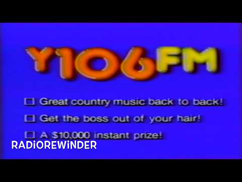 WYAY Atlanta Y106 1986 TV Spot RadioRewinder
