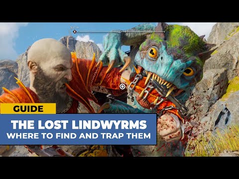 God of War Ragnarok - The Lost Lindwyrms | Where to Find and Trap all 6