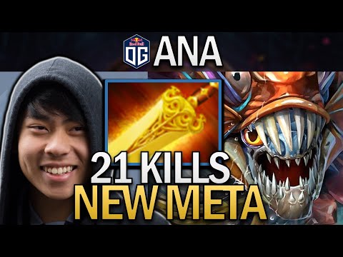 OG.ANA SMURF SLARK WITH RADIANCE & AGHANIMS - DOTA 2 PRO GAMEPLAY