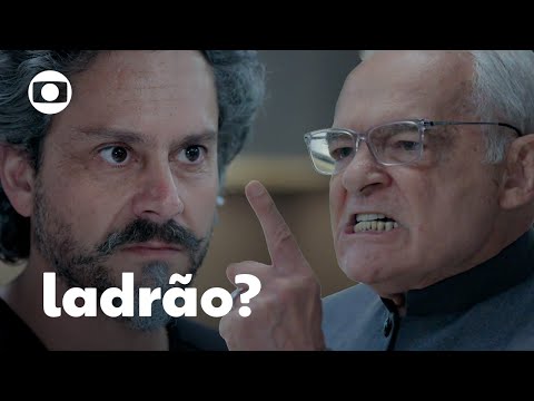 Silviano confronts José Alfredo, and the commander attacks the butler | Império | TV Globo