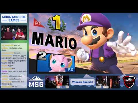 Spamcop (Mario) vs The HM (Jigglypuff) | Cave Series #5 Winners Round 3