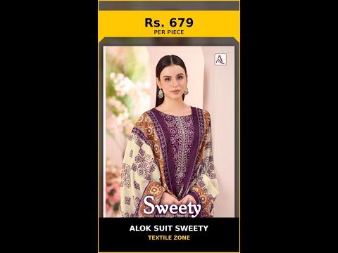 Alok Suit Sweety – product video thumbnail