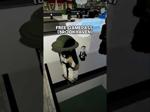 FREE GAMEPASS (ANY GAMEPASS) IN BROOKHAVEN #brookhaven #roblox #tutorial #freepremium