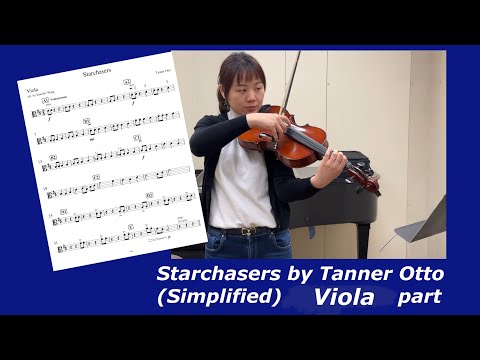 Starchasers by Tanner Otto, (simplified) viola part