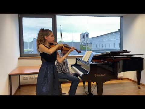 Nina-Sofie Berghammer - Bach-Mozart-Bruch (live video) (2020)