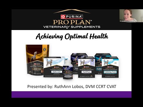 Good Dog Webinar: Purina Pro Plan Veterinary Supplements: Achieving Optimal Health