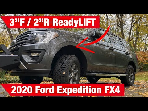 Lifted my 2020 Ford Expedition FX4 - Overland Build Has Started - Part 1