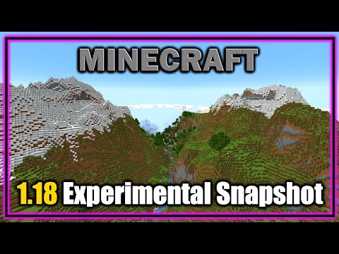 JayDeeMC - Exploring the Incredible Huge Mountains and Caves! | Minecraft 1.18 Experimental Snapshot 1