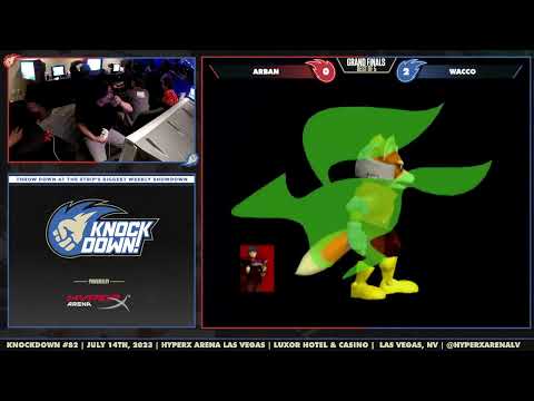 Knockdown #82 | HyperX Arena Las Vegas, NV | SSBM | Arban (Marth) vs Wacco (Fox) Grand Finals