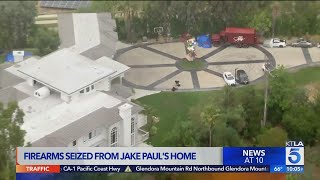 Jake Paul&#39;s Calabasas home raided by FBI