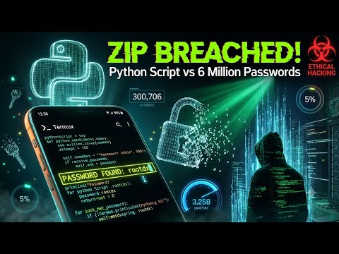 How To Crack Files With Python Hack File Password Using Python