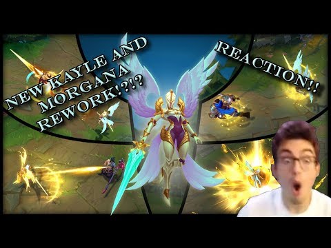 Unreal Dreamer Reacts to The Kayle and Morgana Rework! | League Of Legends | Stream Highlight