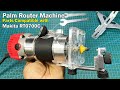 Electric Hand Trimmer Wood Palm Router Unboxing And Test