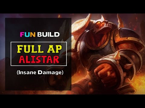 Fun Build | Full AP Alistar | Insane Damage
