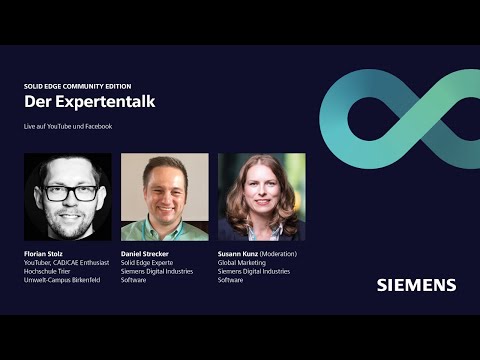 Solid Edge EXPERT TALK #2 - Das neue User Interface von Solid Edge 2023