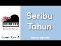 Seribu Tahun Imran Ajmain Piano Karaoke Lower Key 3