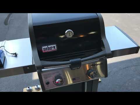 Smoked Chicken Legs On The Weber Spirit using the Smoke Daddy, Smoke Generator, Awesome!