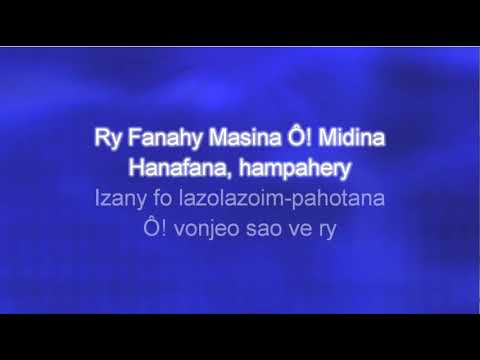 RY FANAHY MASINA AO AMBONY