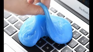 【お掃除スライム】キーボード掃除してみた