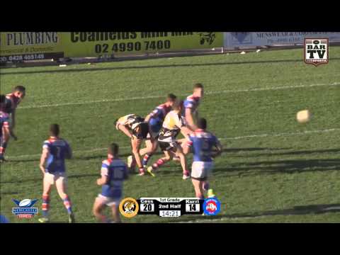2015 NRL Round 14 1st Grade Highlights - Cessnock v Kurri Kurri