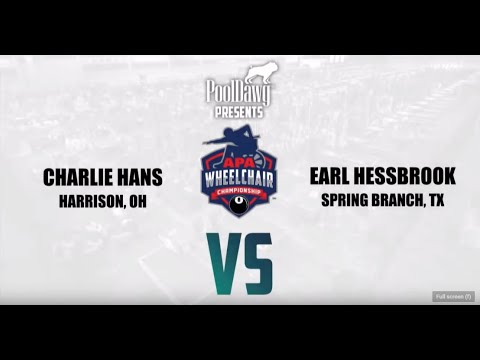 2019 APA Wheelchair Championship Finals - American Poolplayers Association - Billiards