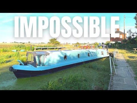 OUT Of Water, STUCK In Weed & NO Mooring Spaces | NARROWBOAT Life Challenges Ep 36