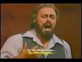Vesti La Giubba Pavarotti Subtítulos Italiano y ...
