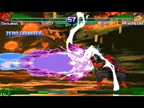 [TAS] Akuma VS M. Bison (Street Fighter Zero 3)