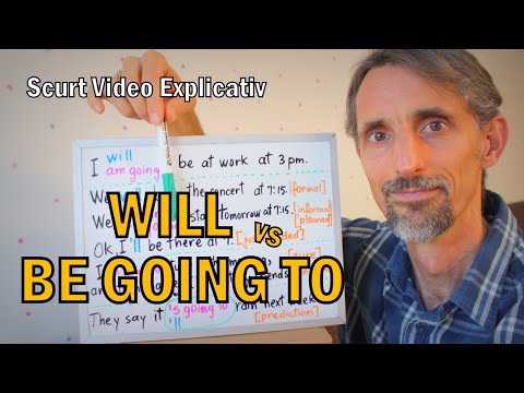 Lectia de Engleza -𝐕𝐈𝐈𝐓𝐎𝐑𝐔𝐋: 𝐃𝐢𝐟𝐞𝐫𝐞𝐧𝐭𝐚 𝐝𝐢𝐧𝐭𝐫𝐞 𝐖𝐈𝐋𝐋 𝐬𝐢 𝐆𝐎𝐈𝐍𝐆 𝐓𝐎 -English Lesson #will #going #viitor