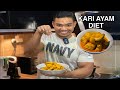 Bodybuilder Navy Masak Kari Ayam Diet Sedap