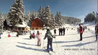 preview picture of video 'Upoznajte Vlašić, Babanovac - januar 2012. godine'