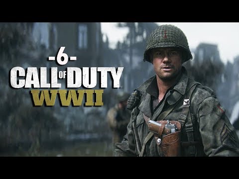 Call of Duty WWII PL (DUBBING) #6 - ZA STERAMI CZOŁGU! - PC