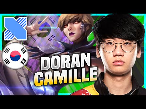 DORAN HARD CARRY CAMILLE! - DRX Doran Plays Camille Top vs Jayce! | KR SoloQ Patch 10.22