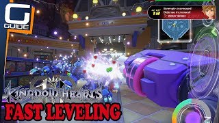KINGDOM HEARTS 3 - Fast & Easy EXP for early game (Fast & Easy Leveling)