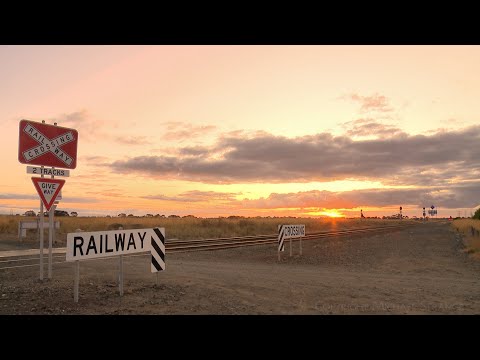 2PM5 Pacific National Intermodal Container Train At Sunset (2/3/2023) - PoathTV Australian Railways