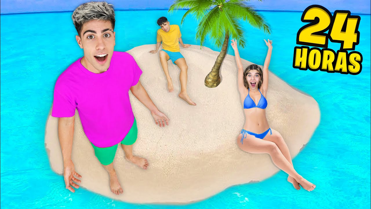 24 HOURS ON AN ISLAND !!