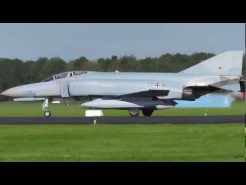 Leeuwarden Opendag 15-09-11;  F4 Phantom Luftwaffe Arrival