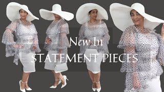 AN AMAZING STATEMENT HAT | A STATEMENT BLOUSE | A HAT LUNCHEON