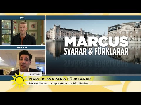 Marcus i Mexiko: "Tror inte det blir en mur" - Nyhetsmorgon (TV4)