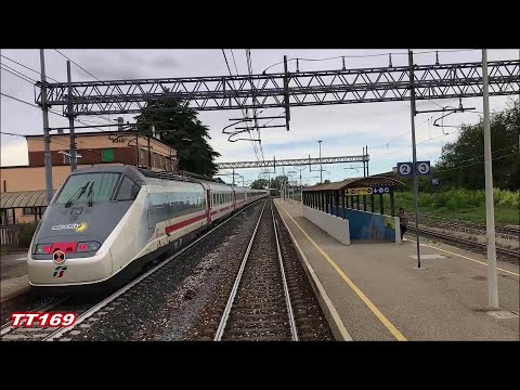 Retro - Cab Ride IC 35607 DEVIATO E402.117 Linea Faenza - Ravenna 2° Tratto Incrocio @Russi HD 2020