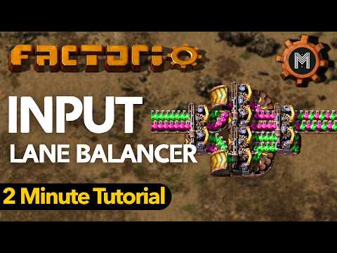 Factorio 3 Lane Balancer
