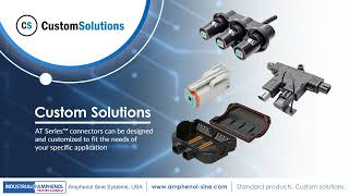 Amphenol Sine AT Series™ Custom Cable Assemblies | Heilind Electronics