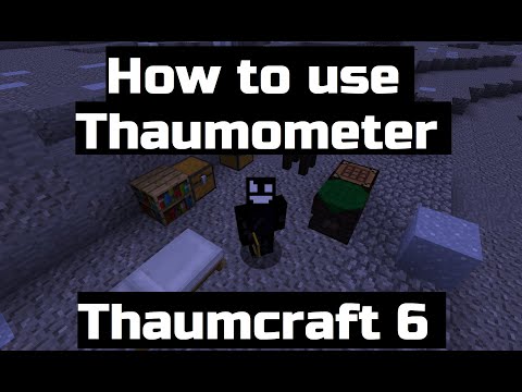 How to use the Thaumometer to scan items quickly(old)