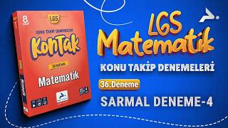 8  Sınıf Kontak Matematik 36  Deneme   Sarmal Deneme   4