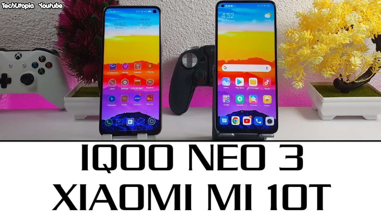Xiaomi Mi 10T vs VIVO Iqoo 3 Neo Camera comparison/Screen/Size/Sound Speakers/Review 144Hz phones