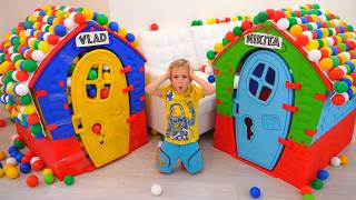 Download lagu Vlad and Niki Colored Balls everywhere mp3