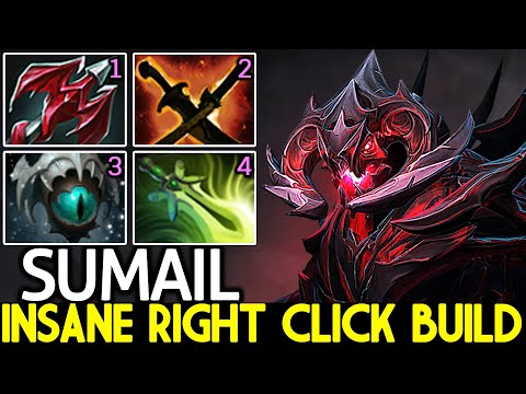 SUMAIL [Shadow Fiend] Insane Right Click Build Crazy Plays Dota 2