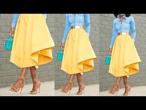 MODA VERANO 2020  / Combinaciones con FALDAS acampanadas / Fashion Love