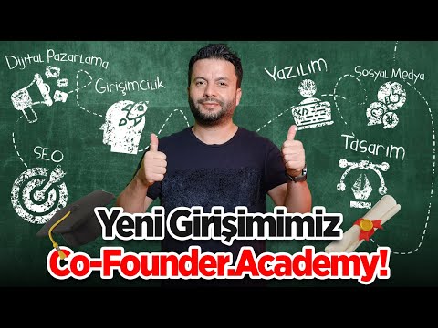 Yeni girişimim: Co-Founder.Academy! - YouTube